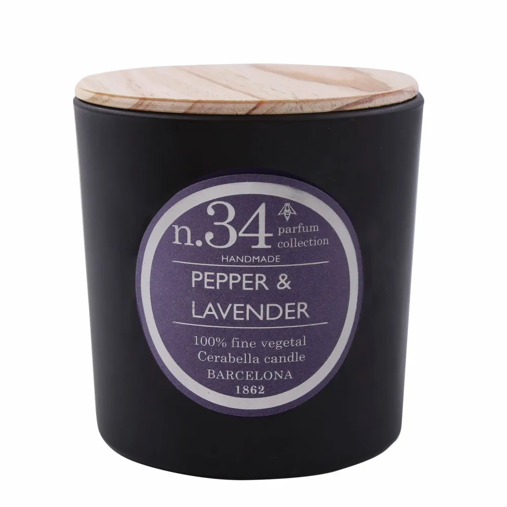 Candles - NUMBERS COLLECTION NUM.34 PEPPER & LAVENDER - CERABELLA SL