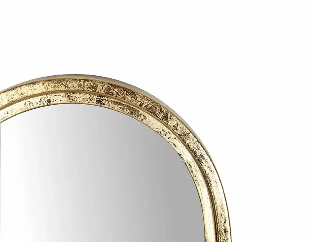 Decorative objects - LONG GOLD METAL MIRROR 30X100CM - EMDE