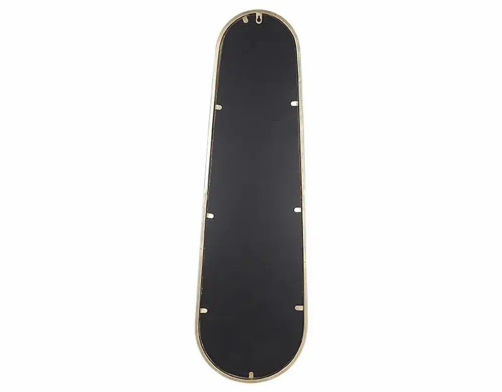 Decorative objects - LONG GOLD METAL MIRROR 30X100CM - EMDE