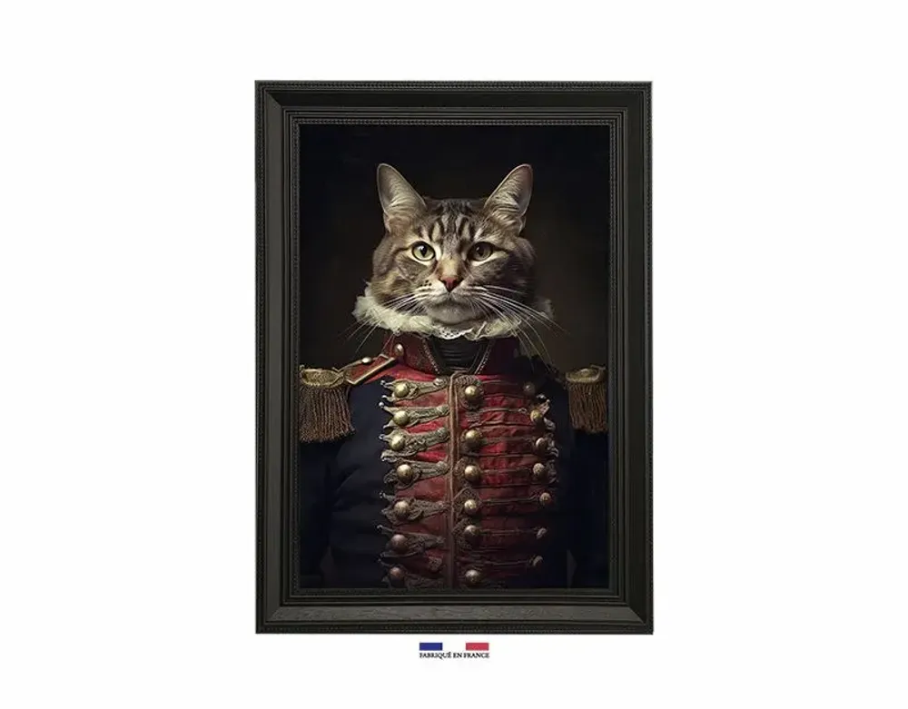 Decorative objects - “THE MAJOR” WALL ART 40X60CM - EMDE