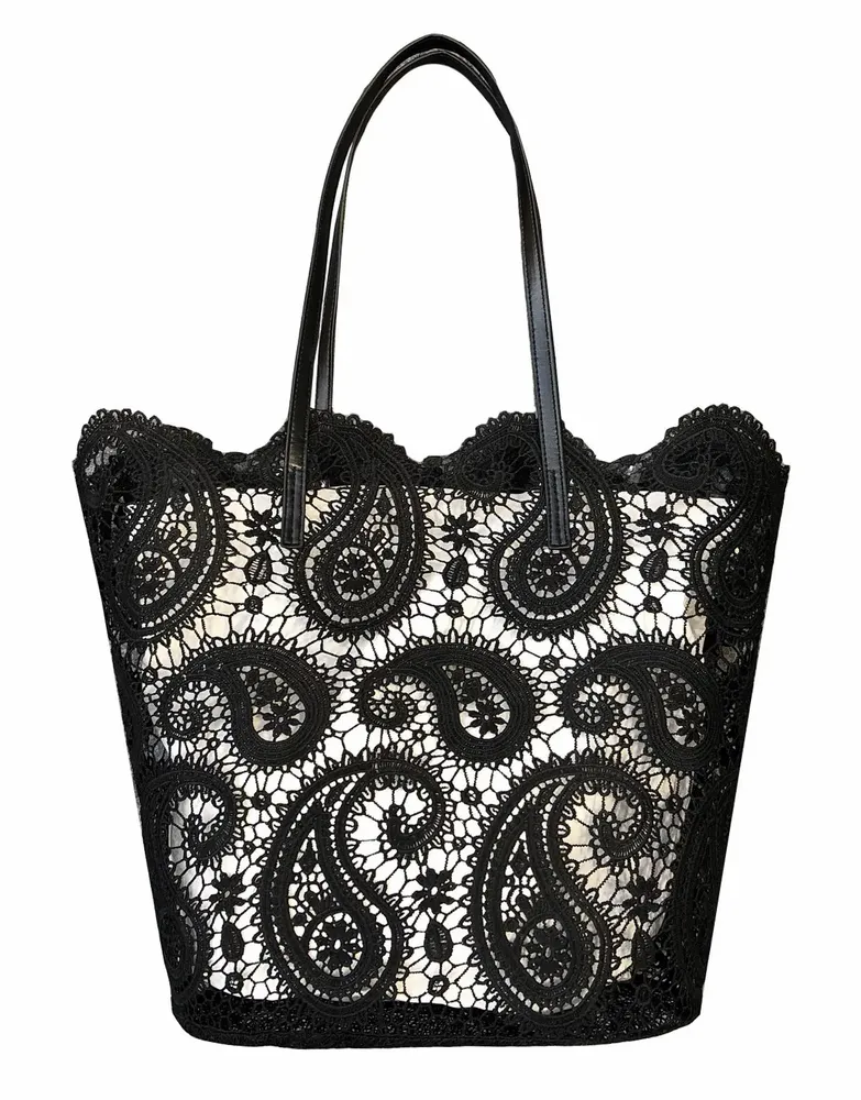Bags and totes - Lace tote bag - ROLANDE DU DREUILH  LACE JEWEL