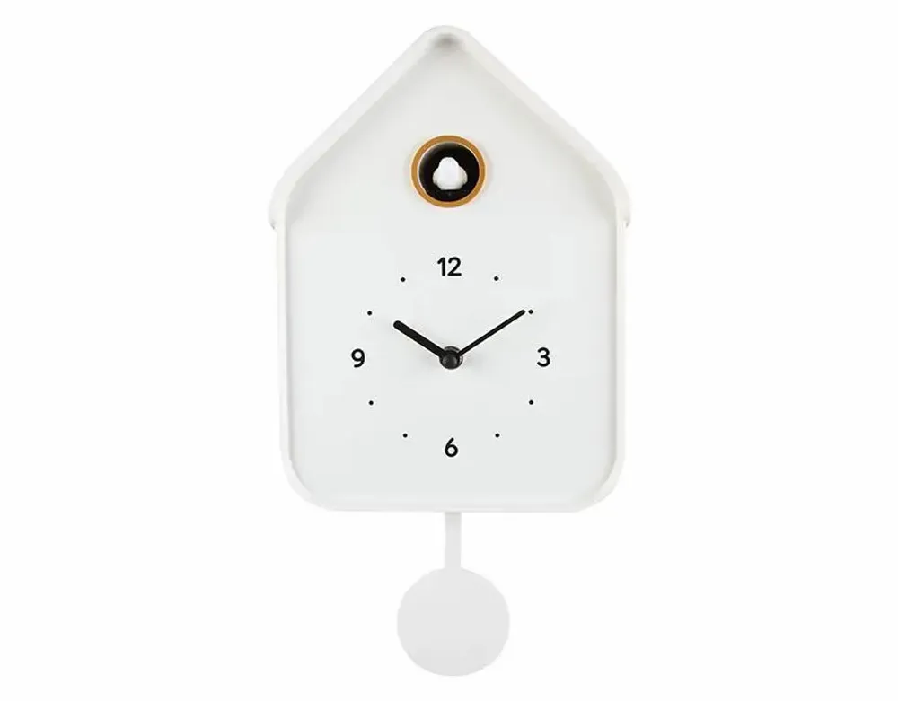 Decorative objects - WHITE CUCKOO CLOCK 20.6X39CM - EMDE