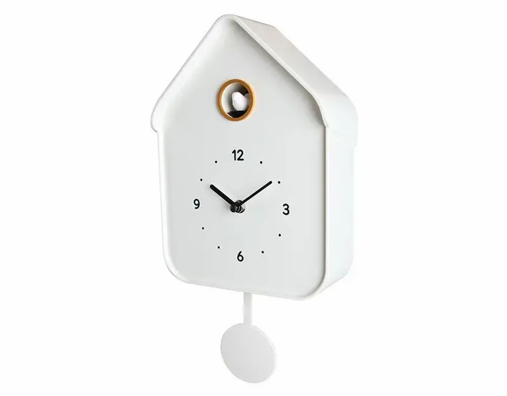 Decorative objects - WHITE CUCKOO CLOCK 20.6X39CM - EMDE