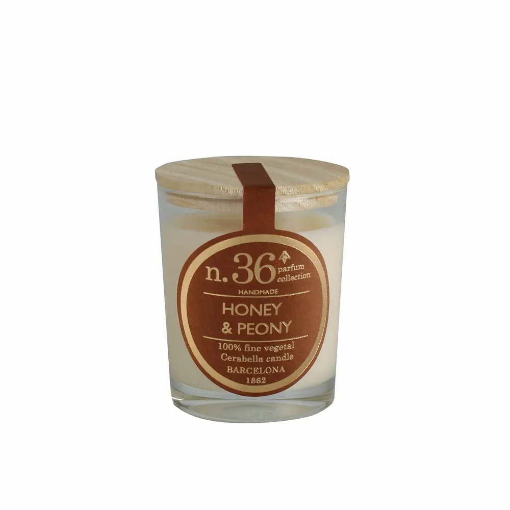 Bougies - NUMBERS NUM.36 HONEY & PEONY PACK OF 9 - CERABELLA SL