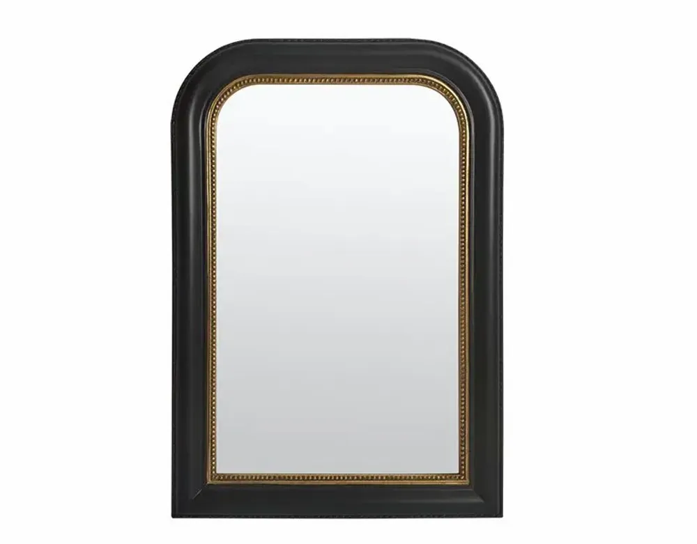 Decorative objects - BLACK AND GOLD “VICTOIRE” MIRROR 66X96CM (EXTERNAL SIZE) - EMDE