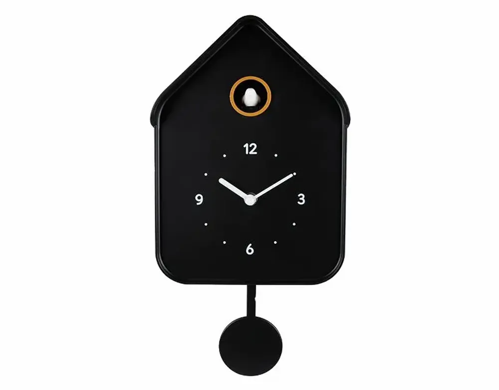 Decorative objects - BLACK CUCKOO CLOCK 20.6X39CM - EMDE