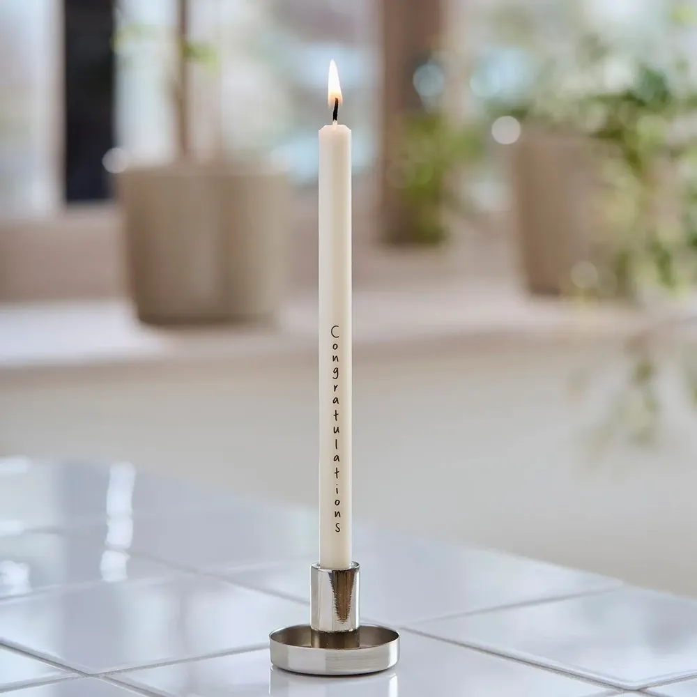 Objets de décoration - Bougies effilées aux couleurs et motifs de la saison - IB LAURSEN