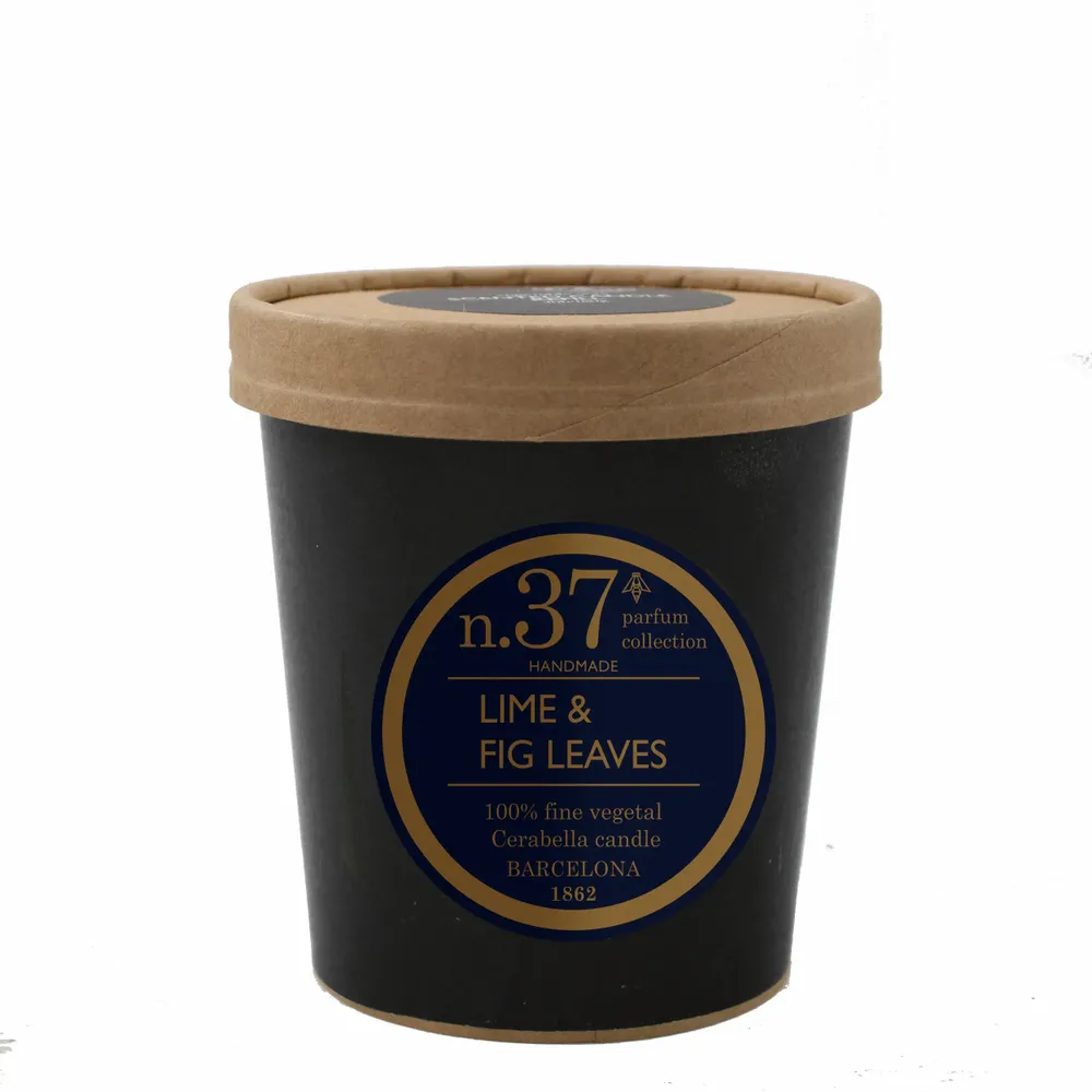 Candles - NUMBERS COLLECTION NUM.37 LIME & FIG LEAVES CANDLE REFILL - CERABELLA SL