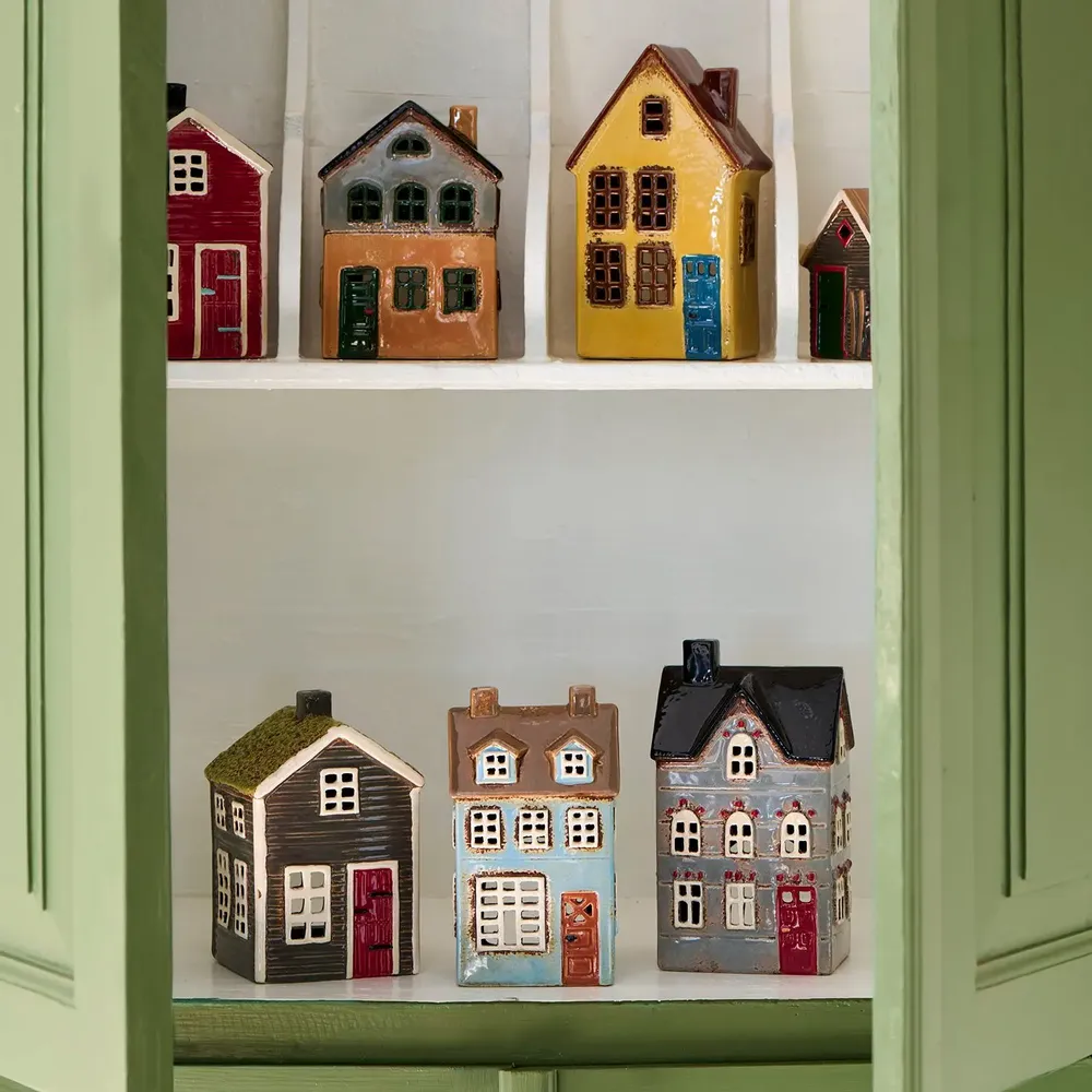 Objets de décoration - Nouvelles maisons en céramique - IB LAURSEN