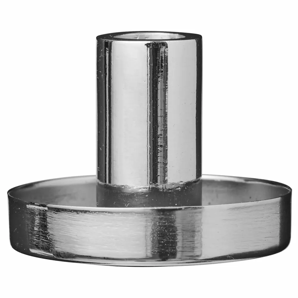 Objets de décoration - Bougeoir pour bougie de 1,3, 2,2 and 3,8 cm couleur argent - IB LAURSEN