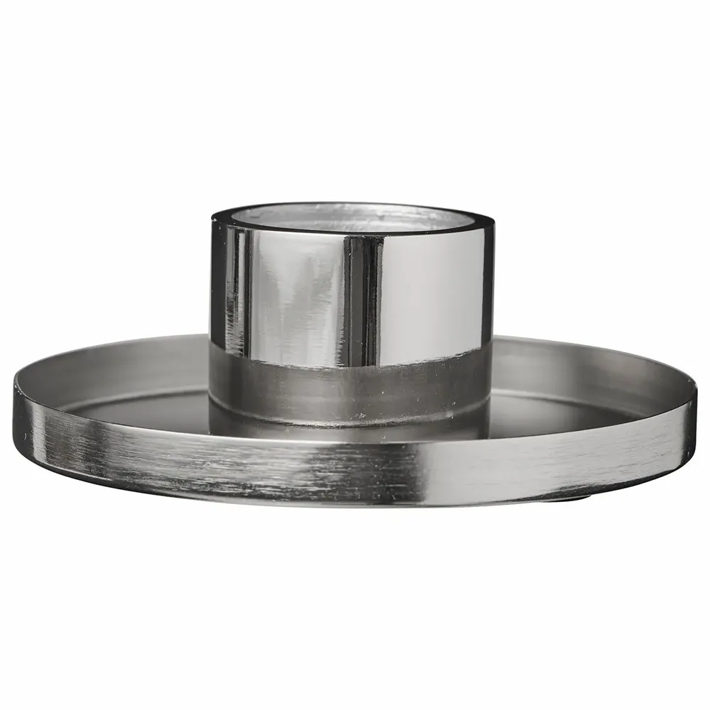 Objets de décoration - Bougeoir pour bougie de 1,3, 2,2 and 3,8 cm couleur argent - IB LAURSEN