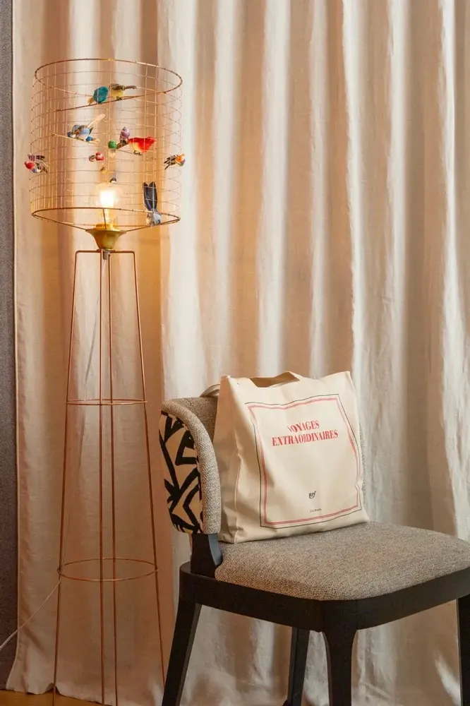 Sacs et cabas - Sac tissu « Voyages extraordinaires » - GALLIMARD&LES JOLIES PLANCHES