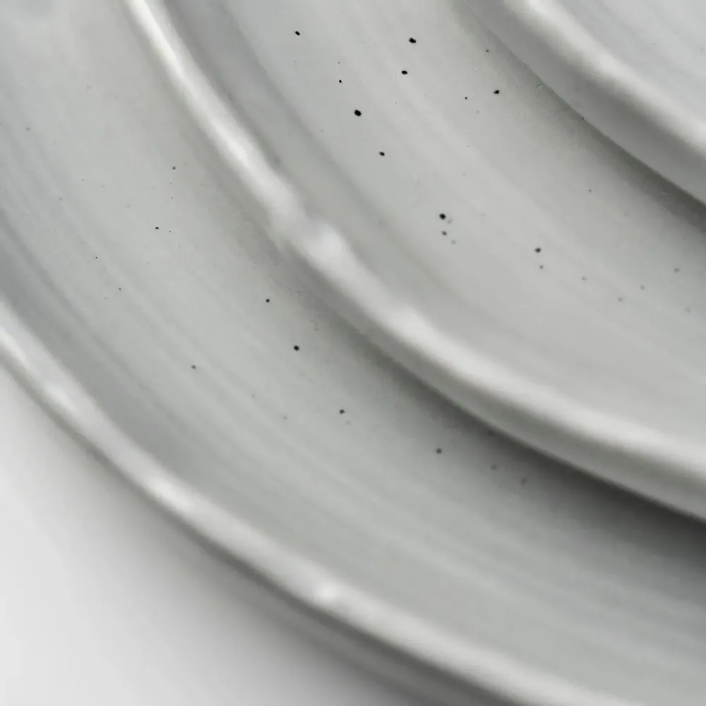 Assiettes au quotidien - Grey Waves - IB LAURSEN