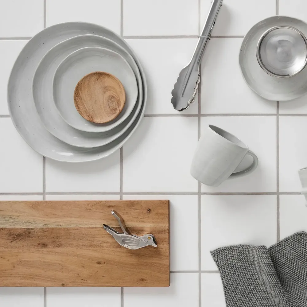 Assiettes au quotidien - Grey Waves - IB LAURSEN
