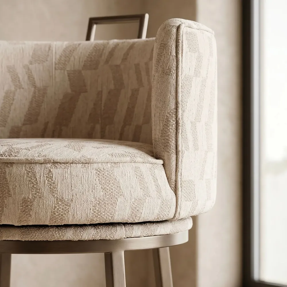 Stools - Tabouret Dana beige - EMPREINTE DU TEMPS