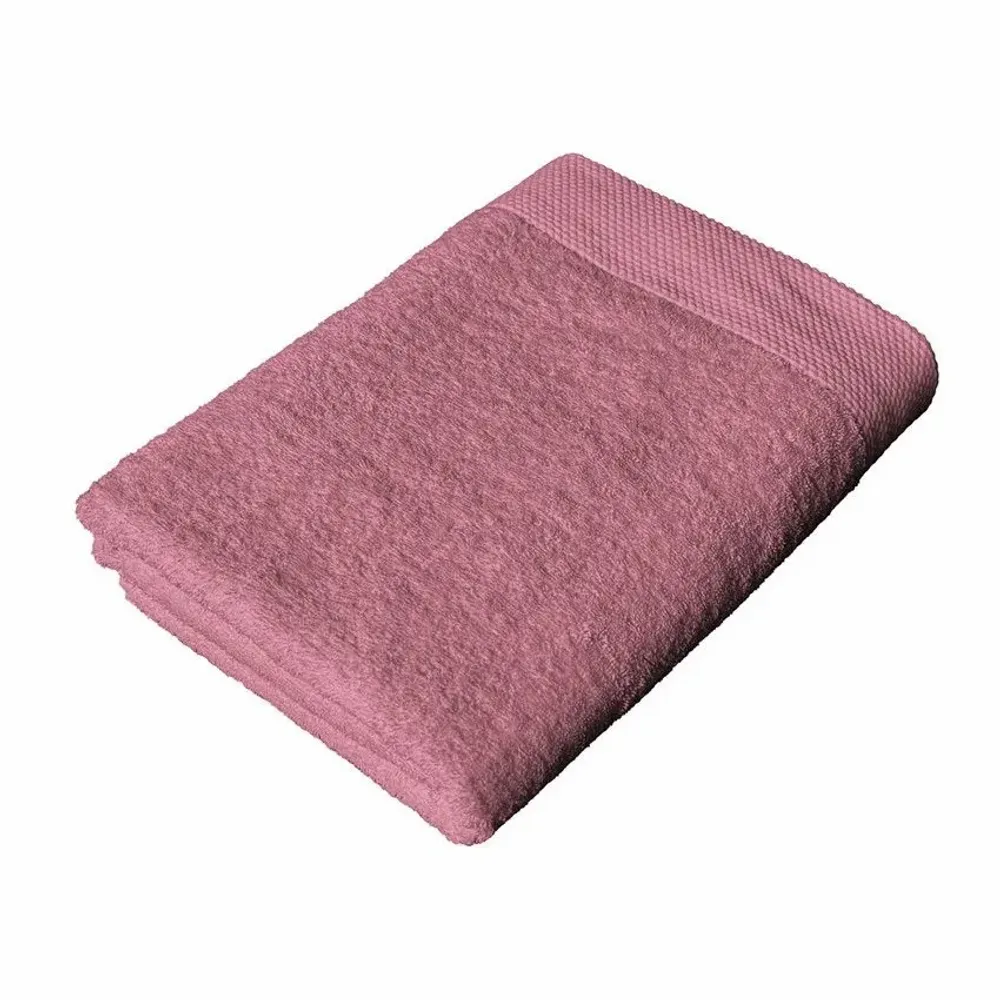 Serviettes de bain - SERVIETTE DE TOILETTE DALARÖ, VIEUX ROSE 50x70cm 100 % coton, 580 g/m2 - BY WILLE
