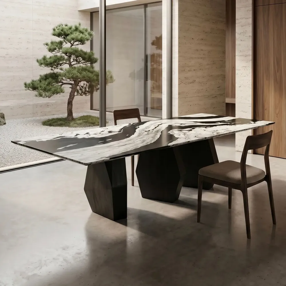 Tables Salle à Manger - Table à manger Zebra - EMPREINTE DU TEMPS