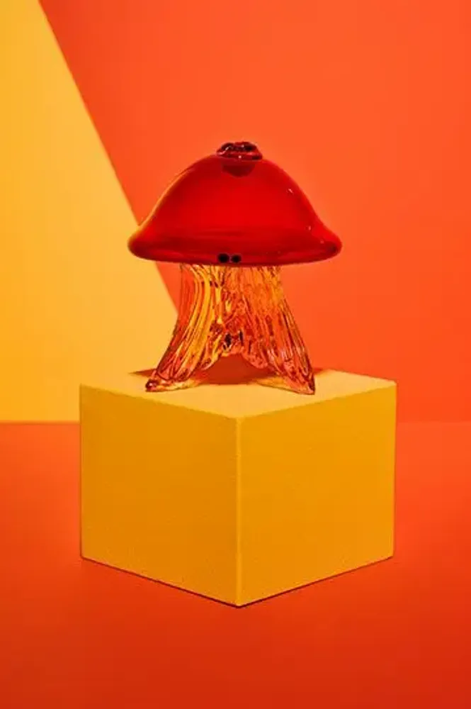 Art glass - Jelly fsih - Blown glass sculpture - CAT DESIGNER VERRIER
