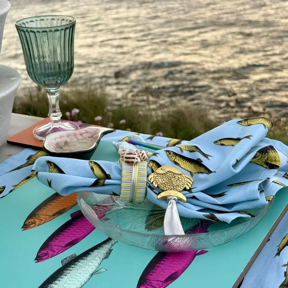 Serviettes - Serviette sardine - ZOOH