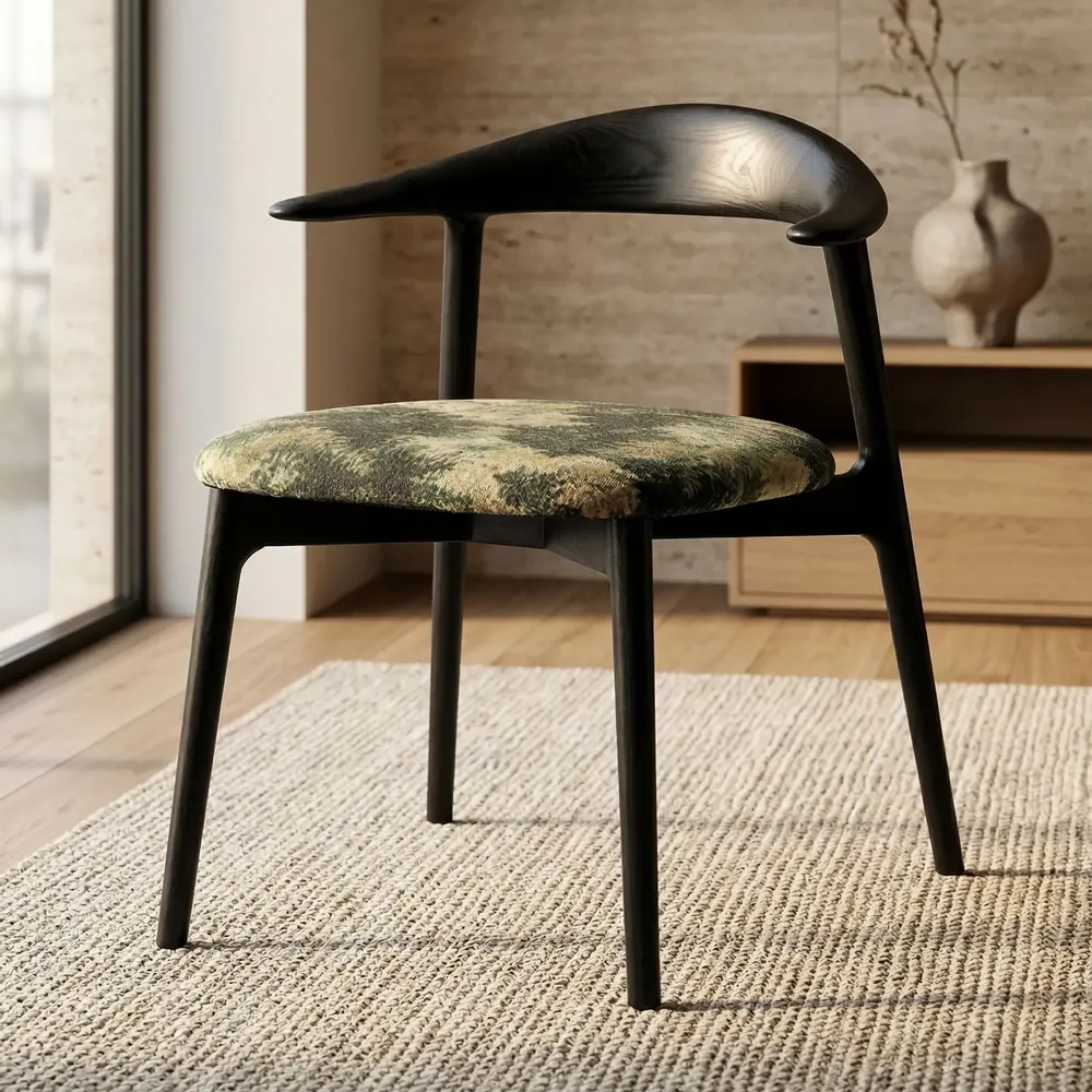 Chaises - Chaise TORTUGA noir - EMPREINTE DU TEMPS