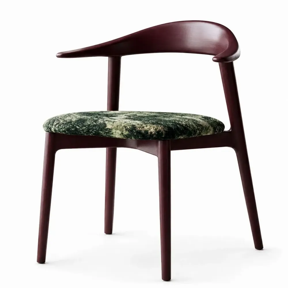 Chairs - Chaise TORTUGA rouge grenat - EMPREINTE DU TEMPS