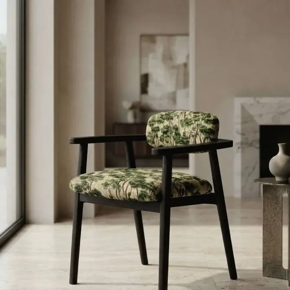 Chaises - Chaise FOREST noir - EMPREINTE DU TEMPS
