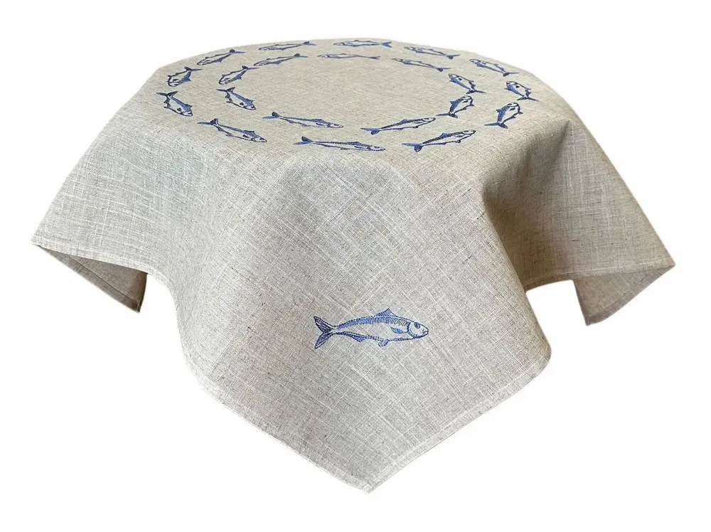 Linge de table textile - Surnappe carré Sardine - ROLANDE DU DREUILH  LACE JEWEL