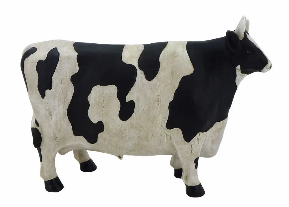 Sculptures, statuettes et miniatures - Figurine Vache Résine - ROLANDE DU DREUILH  LACE JEWEL
