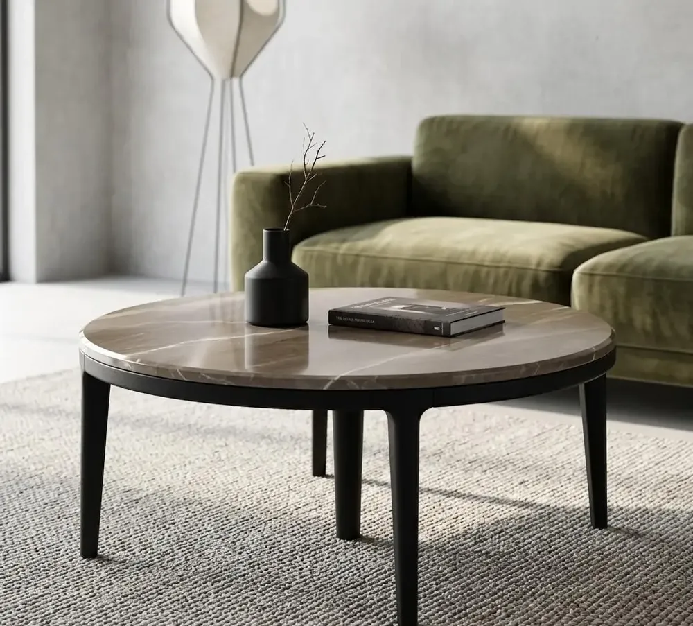 Coffee tables - Brown marble table - SAGIT