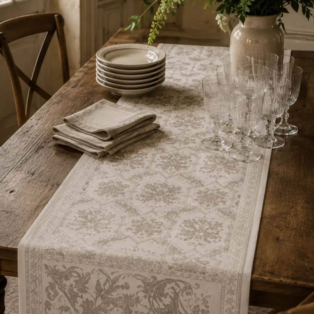 Table linen - Topkapi table runner - BEAUVILLÉ