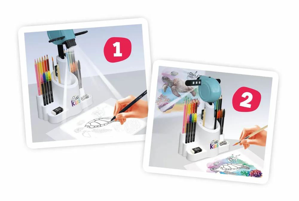 Children's arts and crafts - Drawing projector - BUKI