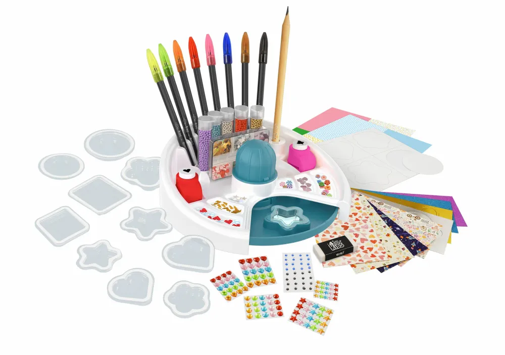 Children's arts and crafts - Sticker factory - BUKI