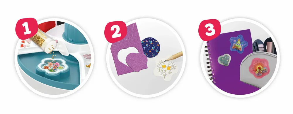 Children's arts and crafts - Sticker factory - BUKI
