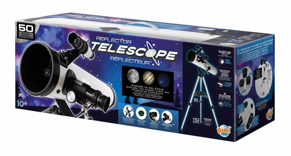 Toys - Reflective telescope 50 activities - BUKI