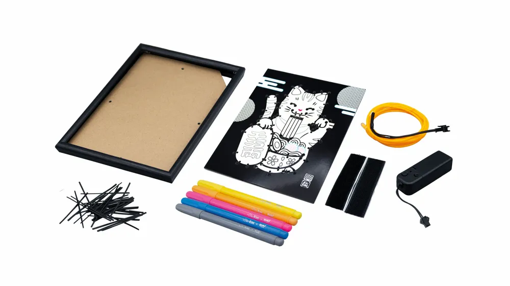 Children's games - Neon - Maneki-neko - BUKI