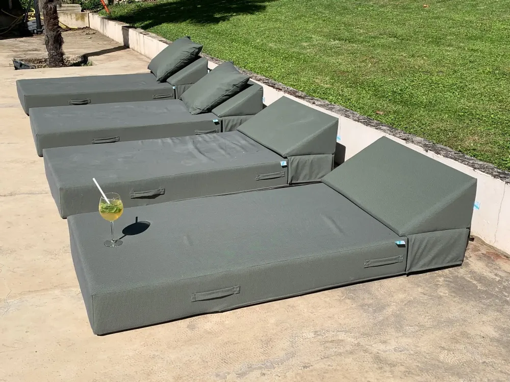Deck chairs - Jung | COZIP pool bed | 180x80xh20 cm (Copy) - COZIP