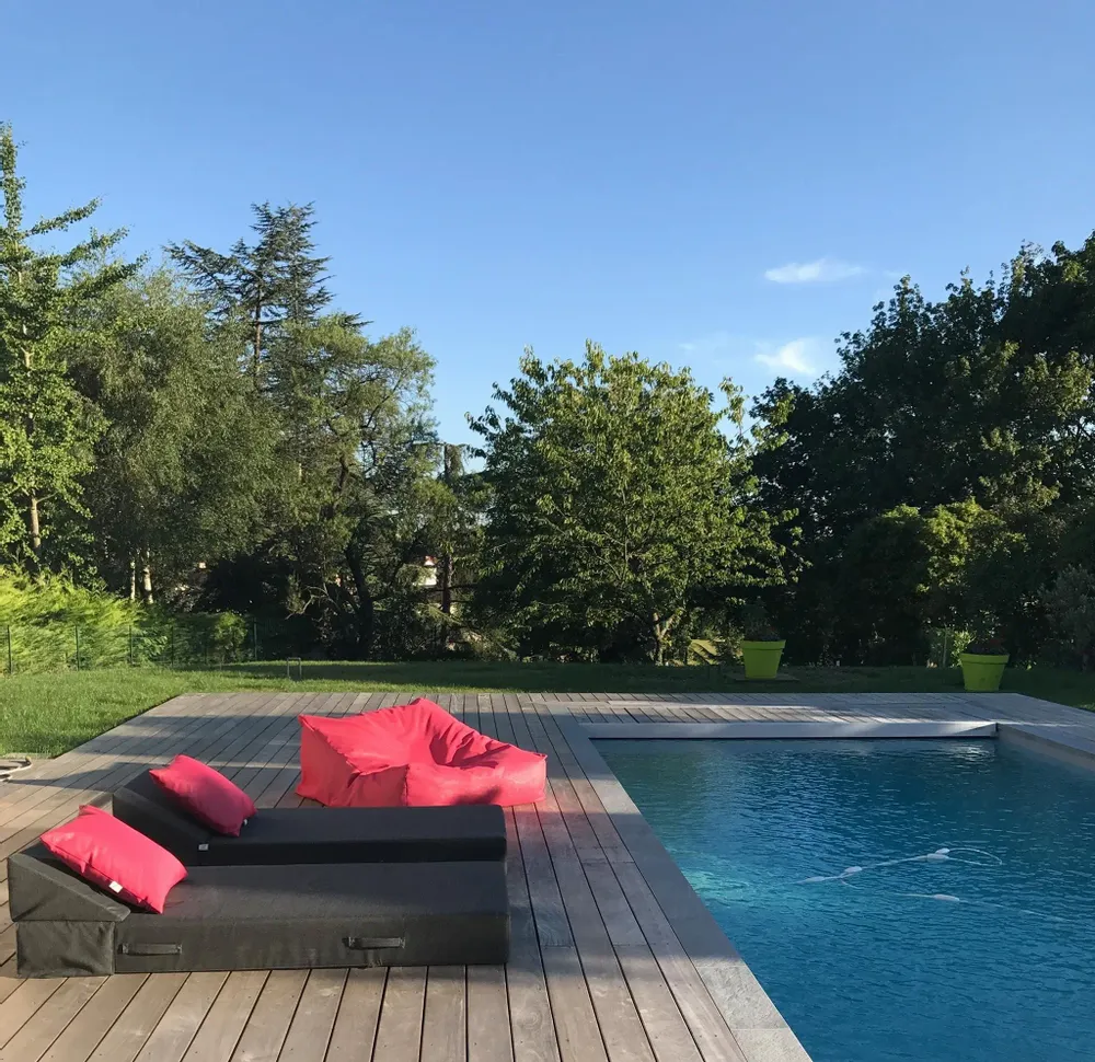 Deck chairs - Jung | COZIP pool bed | 180x80xh20 cm (Copy) - COZIP