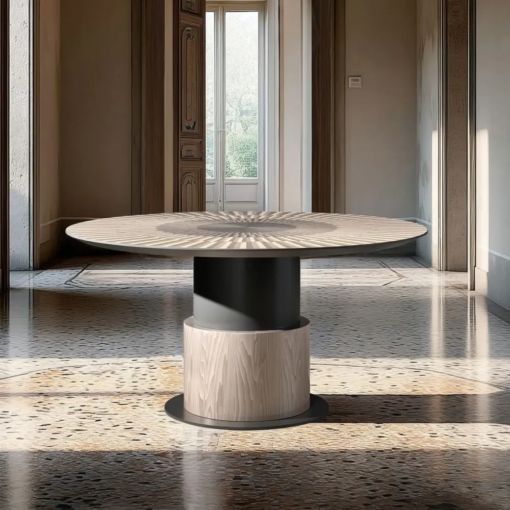 Dining Tables - Altobasso dining ø152 - BIANCHINI ATELIER