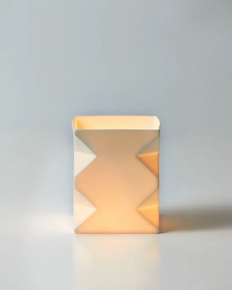 Bougeoirs et photophores  - Photophore - Bredzès - L'ATELIER DU BLANC