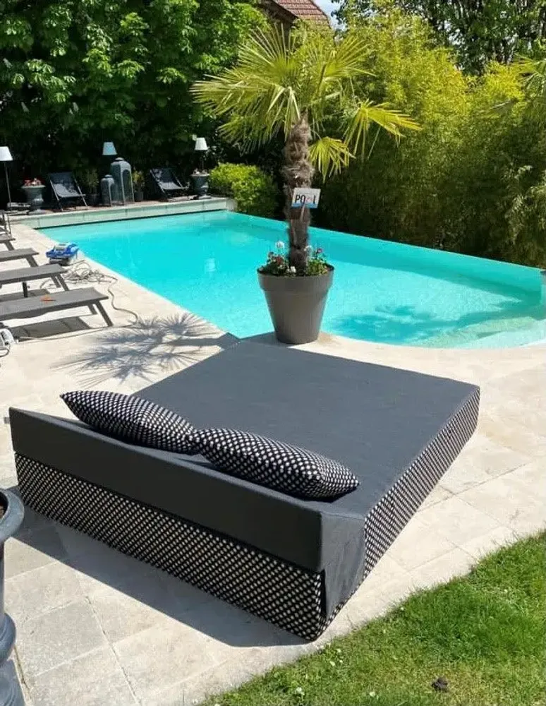 Pools - VALENTIN | COZIP pool bed - PALOMA | 180 x 140 x h38 cm - COZIP