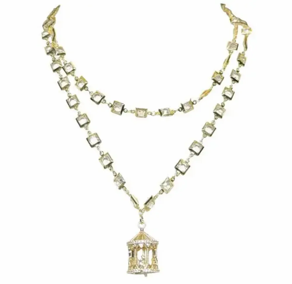 Bijoux - Collier double/long Carrousel - FASCINATO