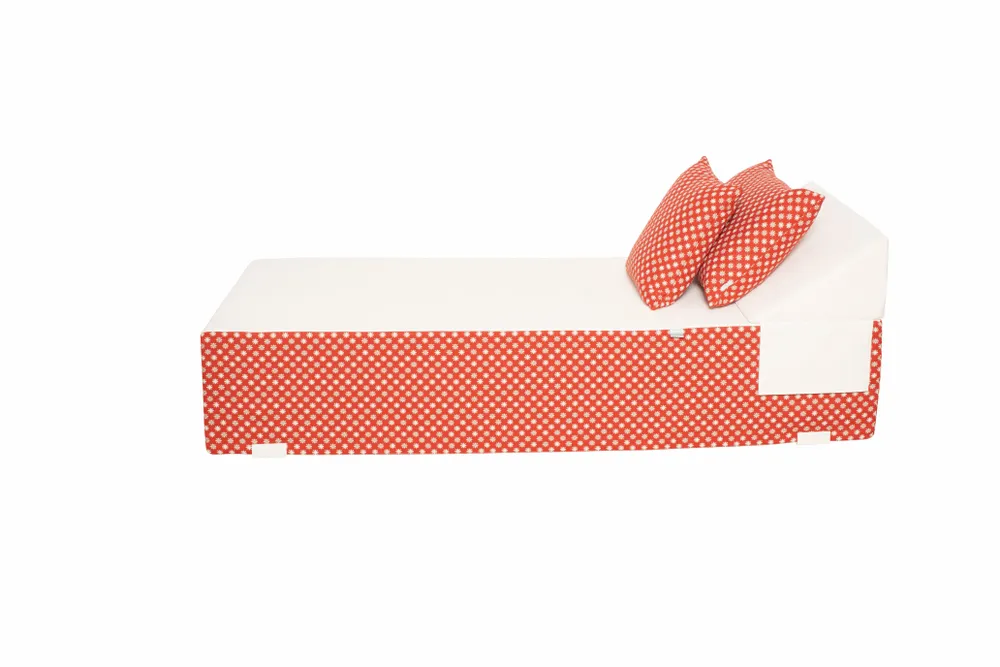 Pools - STAR RED | COZIP pool bed - GRAND BED | 200 x 180 x h38 cm - COZIP