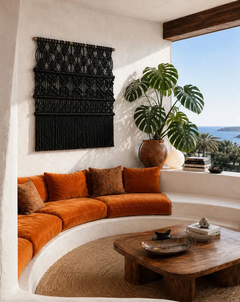 Tapisseries - Décoration Murale - Couleur Noir - NŒULUXE