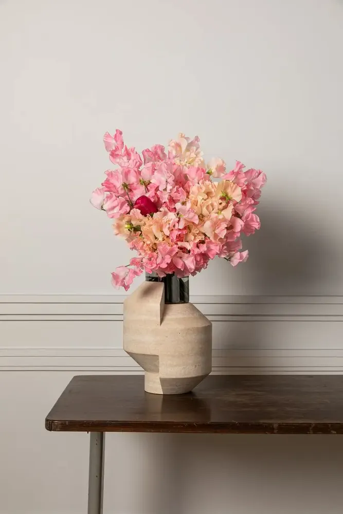 Candlesticks and candle holders - Vase for flower -marble TOUCANA PHOTOPHORE - OOUMM