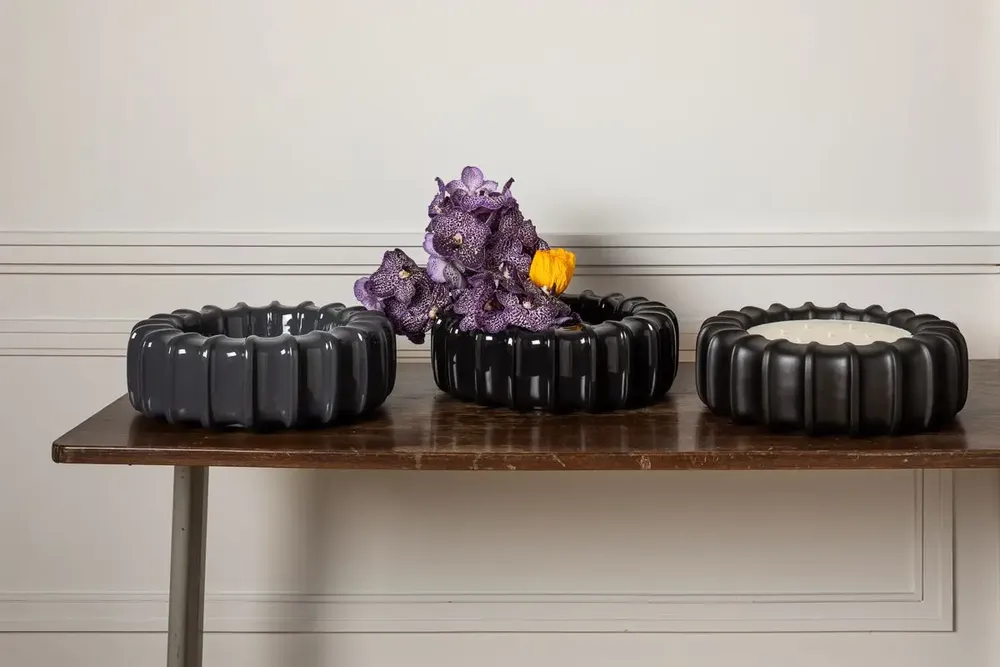 Decorative objects - Photophore céramique ORIONETTA LOW - OOUMM