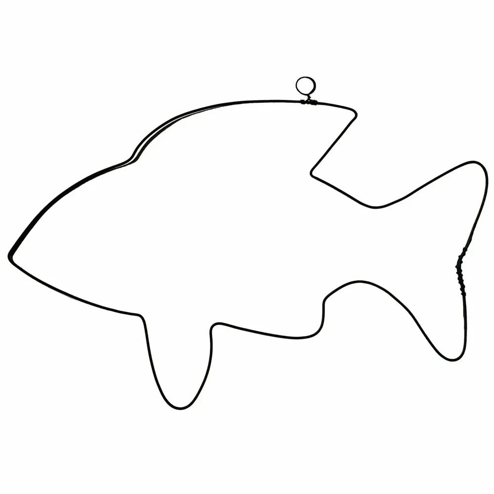 Children's bedrooms - Wire Wall Decoration\" Fish Silhouette\ "” - to pin - BIJOUX DE MUR