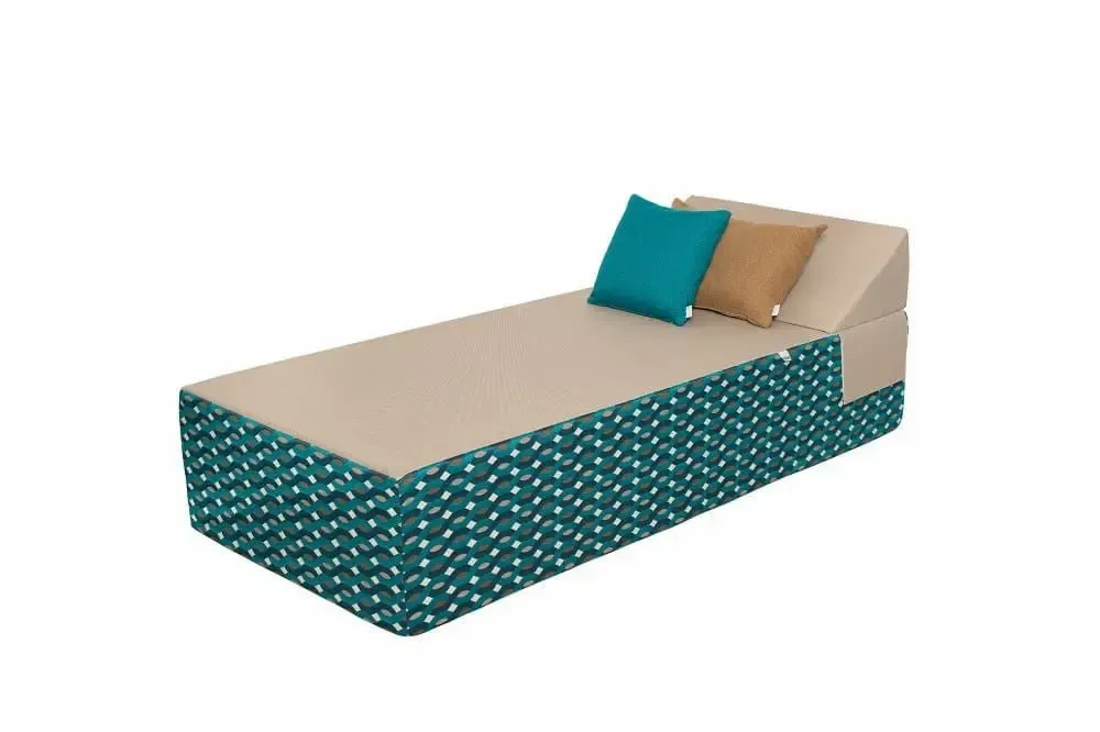 Pools - MEGEVE | COZIP pool bed - GRAND BED | 200 x 180 x h38 cm - COZIP