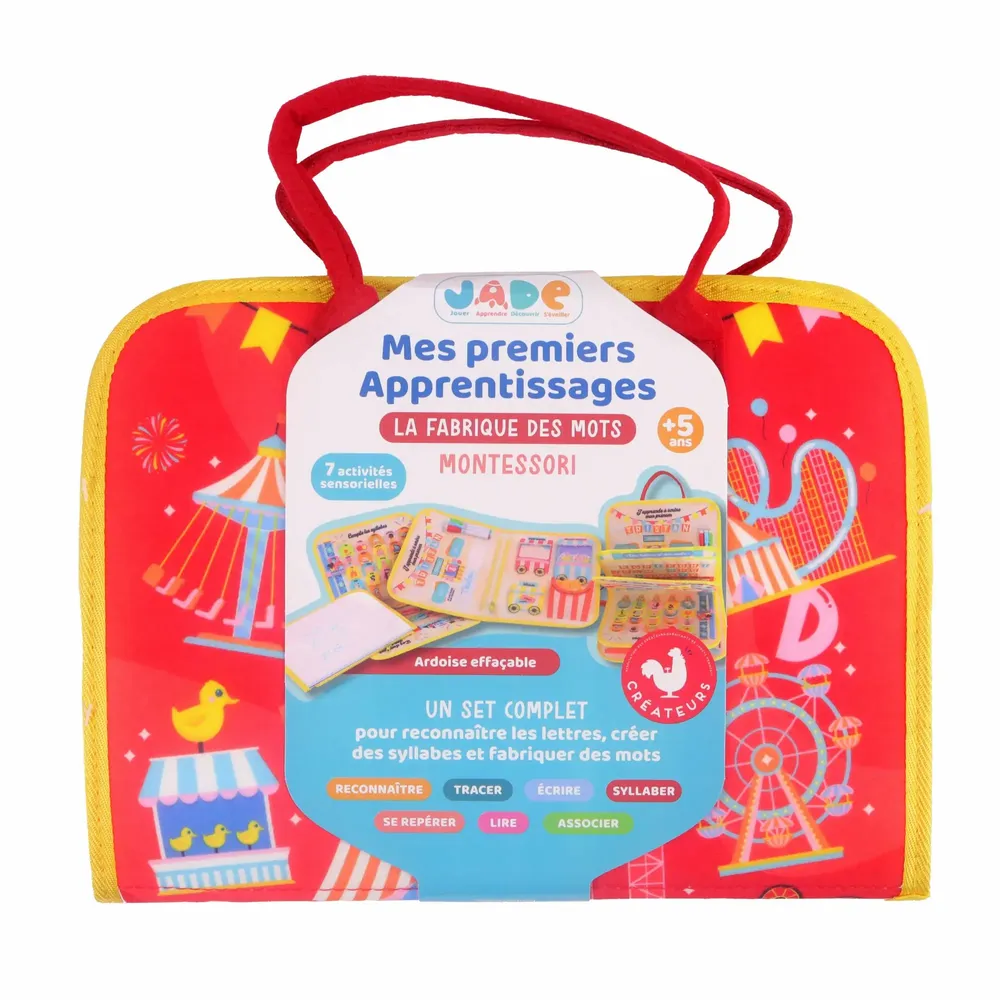 Loisirs créatifs pour enfant - Malette d'Activités Montessori Premiers Apprentissages Jade - MGM SUPERTOY INTERNATIONAL