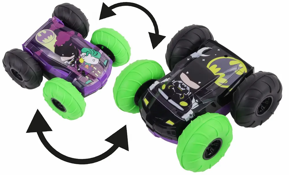 Jouets enfants - Voiture Flip Batman VS Joker Turbo Challenge - MGM SUPERTOY INTERNATIONAL