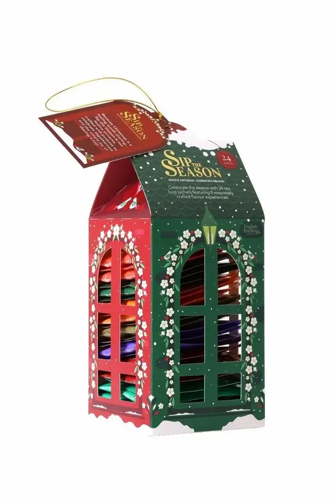 Café et thé - Coffret Assortiment Lanterne - 24 sachets - ENGLISH TEA SHOP